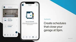 Open and close your garage door from anywhere with this app