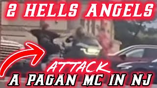 2 Members of The Hells Angels Attack a Pagan MC Member in NJ