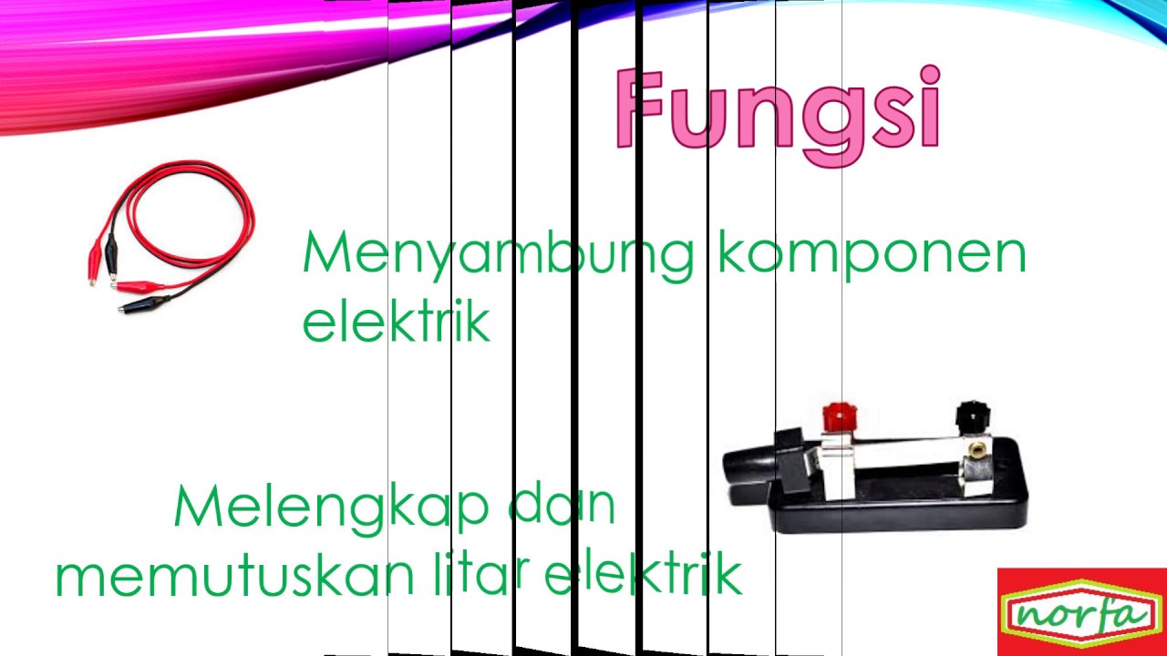 Komponen Elektrik Dan Fungsinya - YouTube