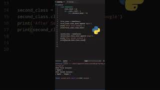 Do not use mutable objects as class variables 🙅🏻‍♂️