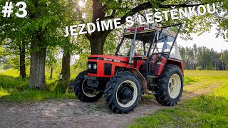 ✌ Další jízda pro dříví + letní překvapení 🤐 Jezdíme s Leštěnkou / #3 / Zetor 6245 🔴 + BSS 7t