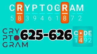 CRYPTOGRAM level 625 626