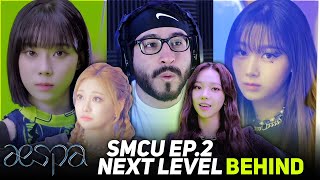 Reaction to aespa 에스파 ‘ep2. Next Level’ – SMCU Behind The Scenes