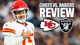 Patrick Mahomes and Chiefs outlast the Raiders | Chiefs vs. Raiders Week 8 NFL Review | PFF