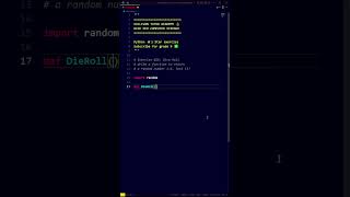 ROLL THE DICE - Python GCSE (Beginner)