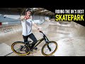 RIDING MY DIRT JUMP BIKE IN THE UK'S BEST INDOOR SKATEPARK!