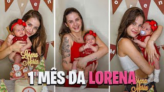 1ª FESTA DE MESVERSÁRIO DA LORENA MARIA! 🎂