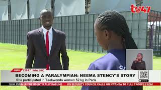 Neema Stency Journey Playing Para-Badminton And Para- Lifting Sport At The Olympics At 22 Years Old