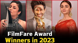 Filmfare Award Winners in bollywood in 2023