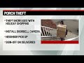 des moines police provide tips to prevent porch pirates