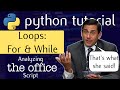 Python For & While Loops for Data Science / Data Analysis - P.3