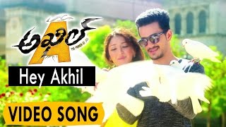 Akhil (The Power of Jua) || Hey Akhil Video Song || Akhil Akkineni, Sayesha