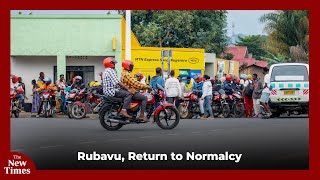 Rubavu, Return to Normalcy