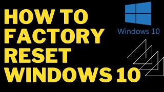 How to Factory Reset Windows 10 without installation disc in Malayalam | വിൻഡോസ് 10 ഫാക്ടറി റീസെറ്റ്