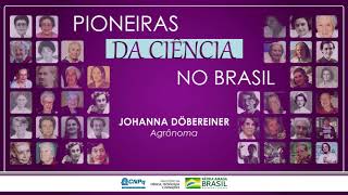 Pioneiras da Ciência no Brasil - Johanna Döbereiner