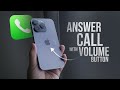 Can You Answer Call with Volume Button? (explained)