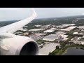 american airlines boeing 737 800 arrival into tampa international airport