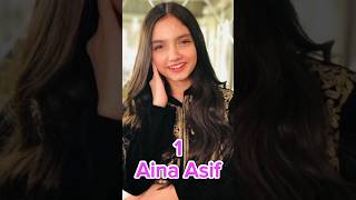 Top 5 Beautiful Pakistani young Actress Aina Asif swimming pool leak video #shorts #pakistaniactors