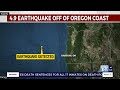 4.9 magnitude earthquake strikes off oregon coast