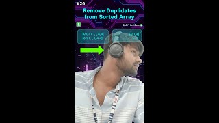 🚀 Remove Duplicates from Sorted Array | Easy LeetCode #26 | Java Two Pointer Solution