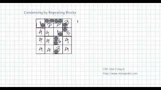 CS Principles: Unit 1 Day 6 - Condensing Bitmaps
