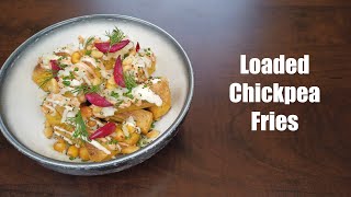 HIGH PROTEIN VEGAN RECIPE | Panisse (Loaded Chickpea Fries)