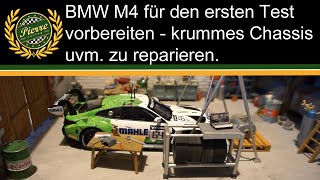 BMW M4 - erster Test, krummes Chassis uvm. zu reparieren