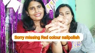 viewer requested video/Red colour nailpolish missing/viewer choice video