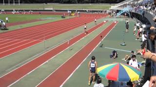 関東医科2013 男子走幅跳決勝 蛭間①