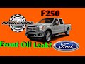 Ford F-250 6.7 Front Oil Leak: Easy Fix. Watch before replacing any seals