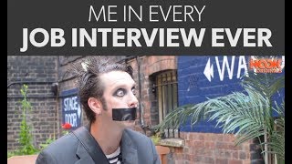 TAPE FACE IN EVERY JOB INTERVIEW EVER