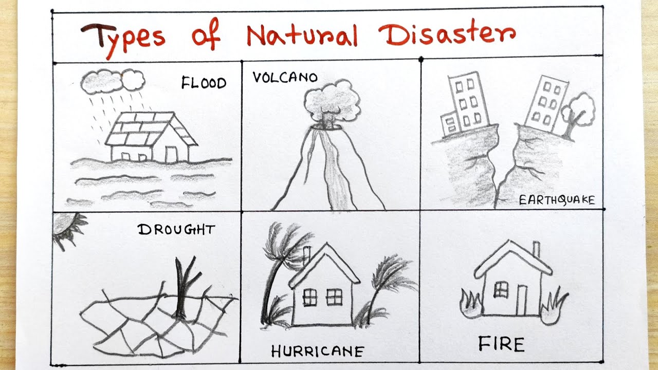 Natural Disasters Drawing