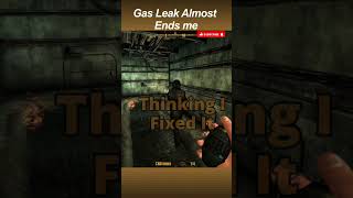 Gas Leak Almost Ends Me 😵 #fallout