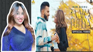 Reaction on Taara Tuttya ( Official Video ) Gur Sidhu | Reet Narula | Latest punjabi songs 2021