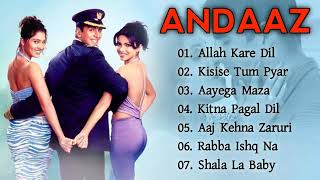 Andaaz Movie All Songs | Juckbox | Akshay Kumar, Priyanka Chopra & Lara Dutta | Full Audio Songs |
