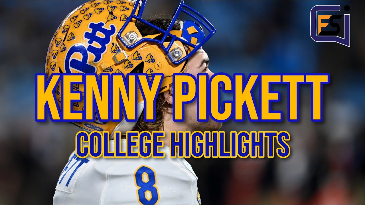 Kenny Pickett College Highlights With Pittsburgh | 2022 NFL Draft ...