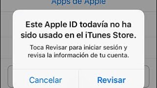 Cómo solucionar Éste apple ID no ha sido revisado en iTunes￼￼ (solucion inmediata