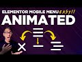 Animated Mobile Menu Toggle - Elementor!