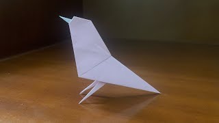 How To Fold a Paper Bird Easy | Origami Bird Tutorial