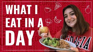 What I Eat in a Day as a UGA Freshman | UGA Housing