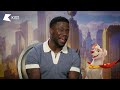 Dwayne Johnson and Kevin Hart burst into song MID-INTERVIEW! 😂  SUPER-PETS