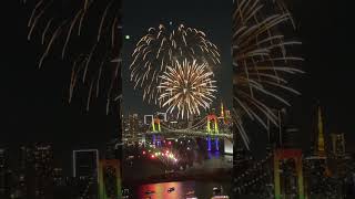 [2024-12-21] Odaiba Rainbow Bridge Fireworks