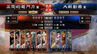 [三国志大戦4] 7枚牛輔ワラ vs 武神 馬超 呉蘭 夏侯月姫 [無血開城]