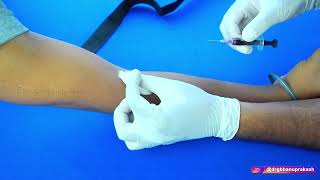 How To Do Venous Blood Sampling (Venipuncture) : Step-by-Step Description of Procedure : Clinicals