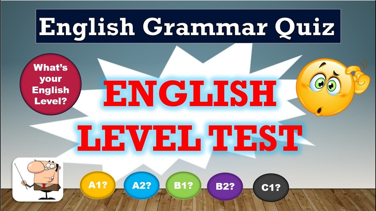 English Language Level Test Youtube