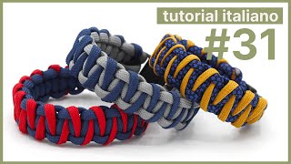 Come realizzare bracciale in paracord 550 | Tutorial 31 blacksquirrel paracord italia