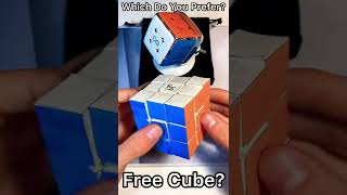$0 Rubik’s Cube vs $90 Smart Cube #shorts