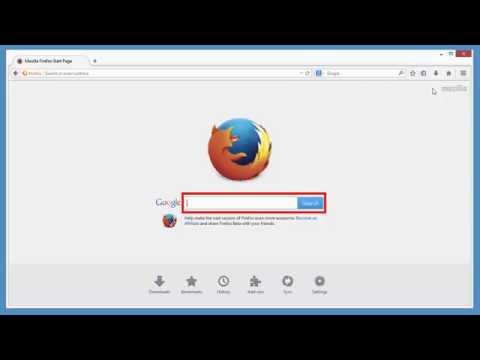 Firefox - How to set the home page Firefox - How to set the home page