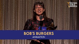 The 2025 Writers Guild Award for Animation goes to Bob’s Burgers writer Katie Crown