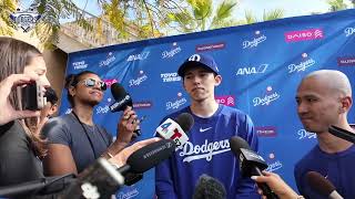 Roki Sasaki Reacts to Throwing First Live Batting Practice, \u0026 Ohtani and Yamamoto Are Helping Him!